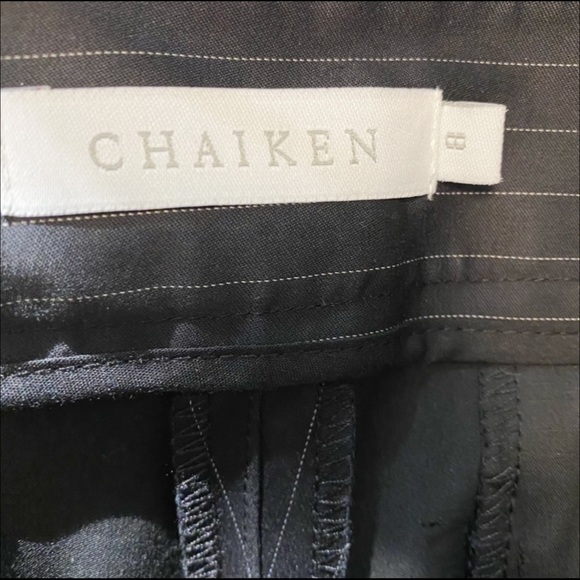 Chaiken Striped Trouser Short - Picture 5 of 9